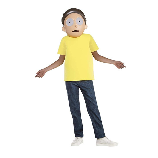 Fantasia Rick e Morty Morty Infantil Luxo