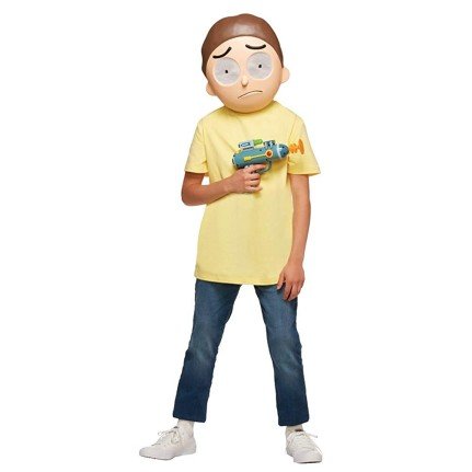 Fantasia Rick & Morty Morty infantil Adolescente Clássico Fantasia Rick & Morty Morty infantil Adolescente Clássico