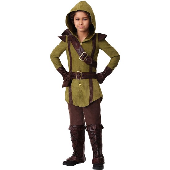 Fantasia Robin Hood Infantil Luxo Clássica