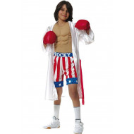 Fantasia Rocky Balboa Sylvester Stallone Boxer Infantil