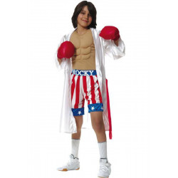 Fantasia Rocky Balboa Sylvester Stallone Boxer Infantil