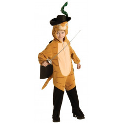 Fantasia Shrek Infantil Gato de Botas Luxo