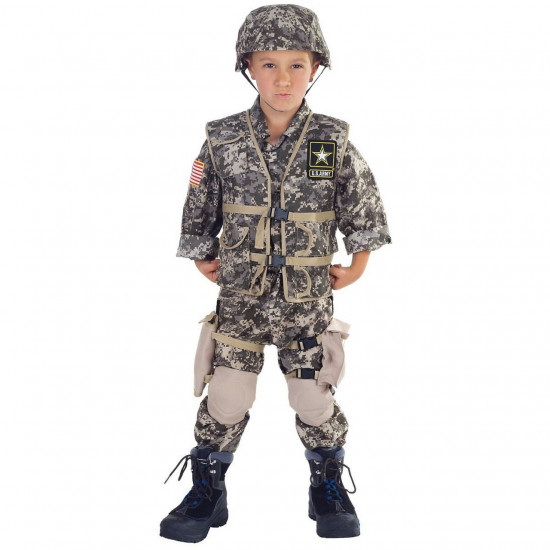 Fantasia Soldado do Exército Infantil Fantasia Soldado do Exército Infantil