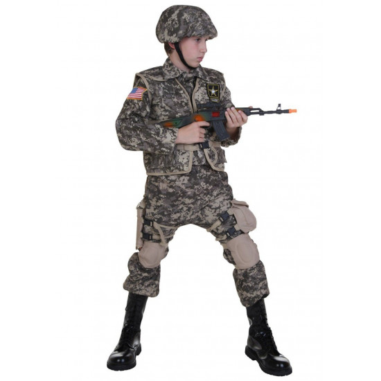 Fantasia Soldado do Exército Infantil Fantasia Soldado do Exército Infantil