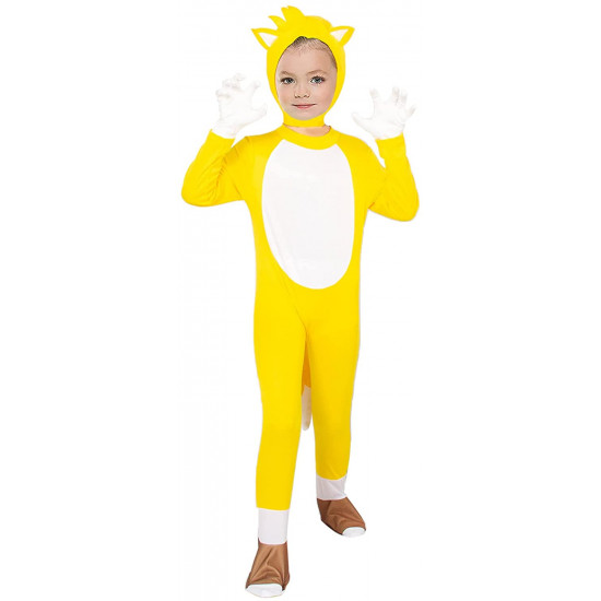 Fantasia Sonic the Hedgehog Miles Prower Tails Luxo Fantasia Sonic the Hedgehog Miles Prower Tails Luxo