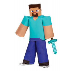 Fantasia Steve Minecraft Luxo