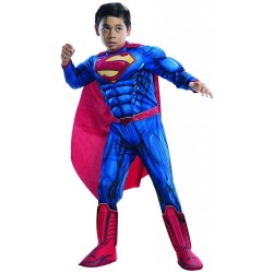 Fantasia Super Homem de Aço DC Músculos Infantil