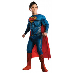 Fantasia Super Homem Infantil Homem de Aço