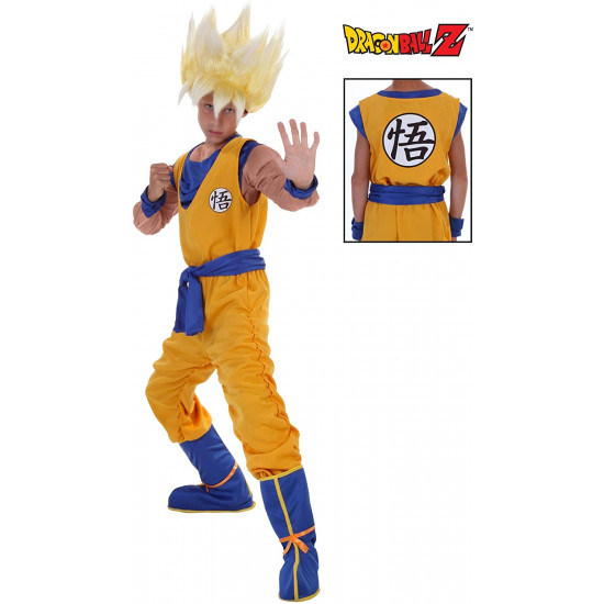Fantasia Super Saiyan Goku Dragon Ball Infantil