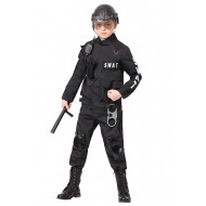 Fantasia SWAT Infantil Luxo Policial