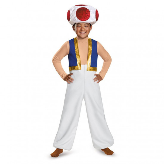 Fantasia Toad Infantil Luxo