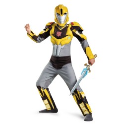 Fantasia Transformers Animado Bumblebee Infantil Músculos Fantasia Transformers Animado Bumblebee Infantil Músculos