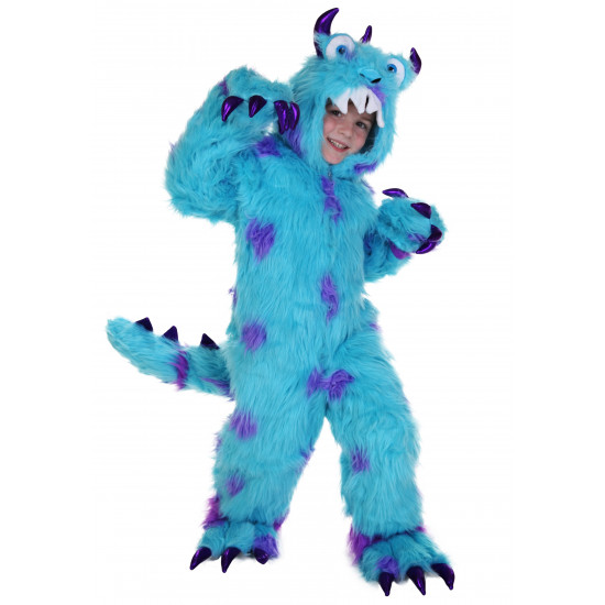 Fantasia Universidade dos Monstros Sullivan Sulley Luxo Infantil Fantasia Universidade dos Monstros Sullivan Sulley Luxo Infantil
