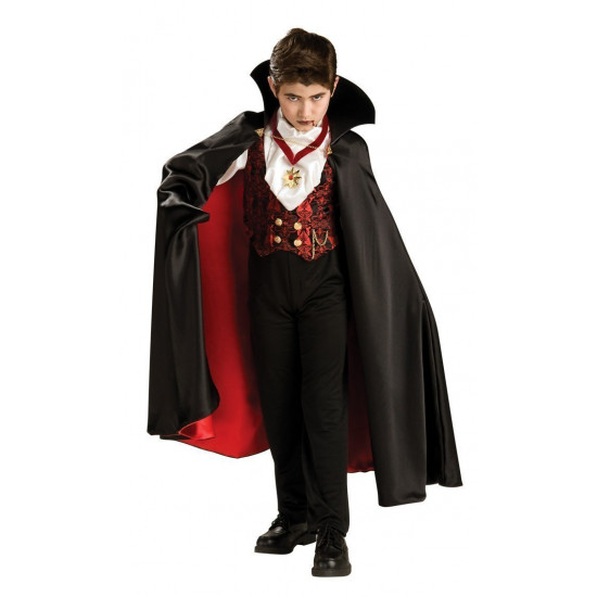 Fantasia Vampiro Transilvania Infantil Luxo Fantasia Vampiro Transilvania Infantil Luxo