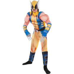 Fantasia X-Men Wolverine Infantil Luxo Clássica