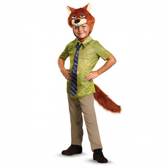 Fantasia Zootopia Nick Wilde Disney Infantil