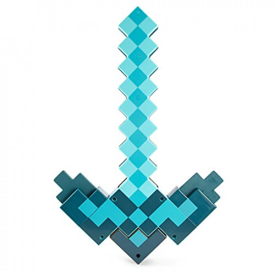 Machado e Espada Minecraft Dourado