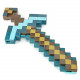 Machado e Espada Minecraft Dourado