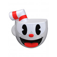 Máscara Cuphead Mugman Infantil Vermelho