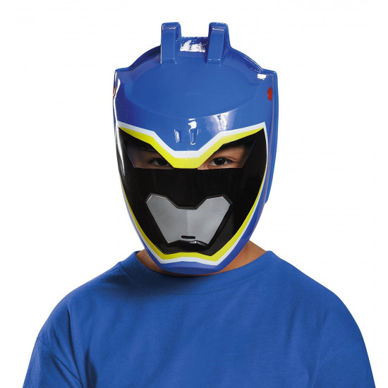 Máscara Dino Charge Power Ranger Azul Infantil 