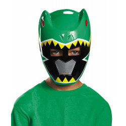 Máscara Dino Charge Power Ranger Verde Infantil 