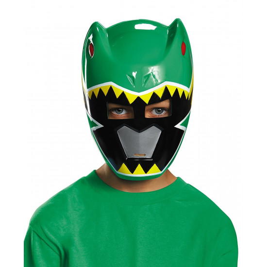 Máscara Dino Charge Power Ranger Verde Infantil 