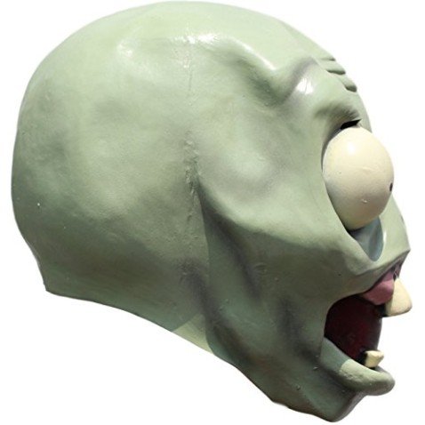 Máscara Plantas Vs Zumbis Zumbi Infantil Máscara Plantas Vs Zumbis Zumbi Infantil