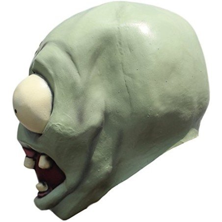 Máscara Plantas Vs Zumbis Zumbi Infantil Máscara Plantas Vs Zumbis Zumbi Infantil