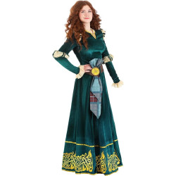Fantasia Princesa Valente Merida Adulto Elite
