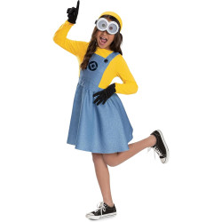 Fantasia Minion Dave Meu Malvado Favorito Infantil Bela