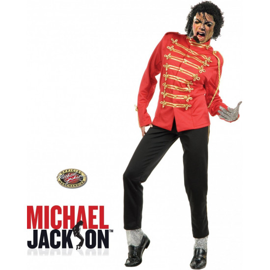 Fantasia Adulto Michael Jackson Jaqueta Luxo Fantasia Adulto Michael Jackson Jaqueta Luxo