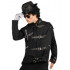 Jaqueta Michael Jackson Preta Adulto