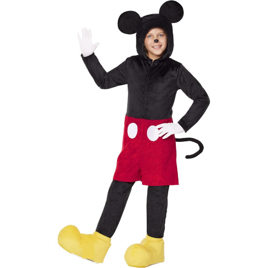 Fantasia Mickey Mouse Luxo Infantil Clássico