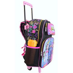 Mochila com Rodinhas Disney Descendentes com Bolsa