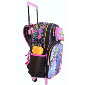 Mochila com Rodinhas Disney Descendentes com Bolsa Mochila com Rodinhas Disney Descendentes com Bolsa