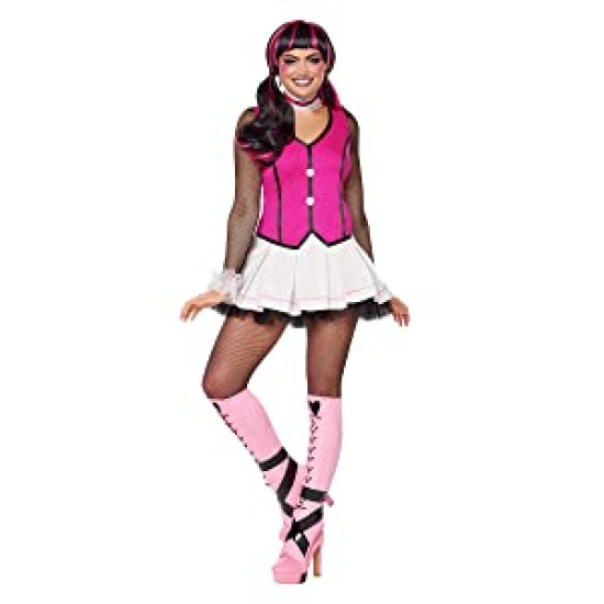 Fantasia Monster High Draculaura Adulto Luxo