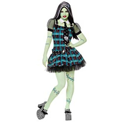 Fantasia Monster High Frankie Stein Adulto Luxo