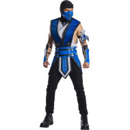 Fantasia Masculina SubZero Sub-Zero Mortal Kombat Adulto