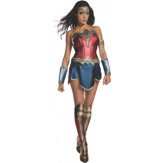 Fantasia Mulher Maravilha A Liga da Justiça Adulto Fantasia Mulher Maravilha A Liga da Justiça Adulto