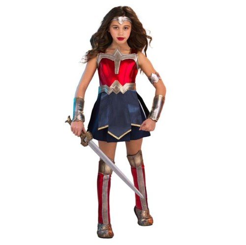 Fantasia Mulher Maravilha Infantil Luxo DC Fantasia Mulher Maravilha Infantil Luxo DC