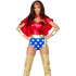 Fantasia Mulher Maravilha Shorts Sexy Adulto