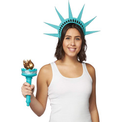 KIT Conjunto Estátua da Liberdade Clássica