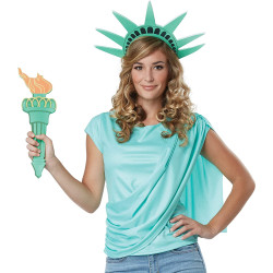 KIT Conjunto Estátua da Liberdade Luxo