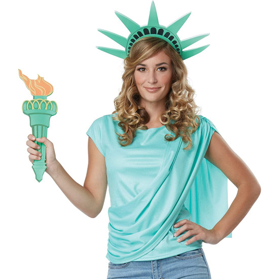 KIT Conjunto Estátua da Liberdade Luxo