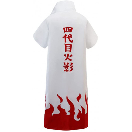 Fantasia Roupão Naruto Minato Anime Luxo Adulto