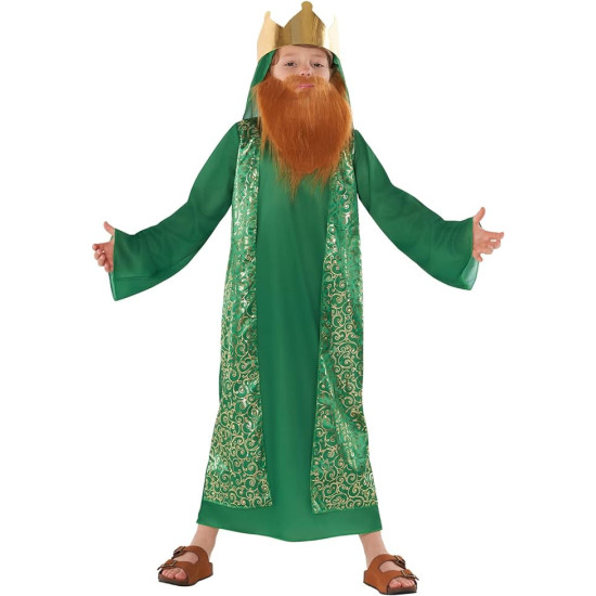 Fantasia Rei Mago Infantil Luxo