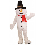 Mascote Boneco de Neve Snow Man Natal Adulto