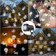 Projetor de Luz Laser Led Festas com 10 Motivos Coloridos Projetor de Luz Laser Led Festas com 10 Motivos Coloridos