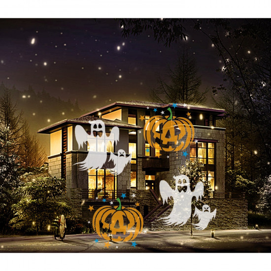 Projetor de Luz Laser Led Festas com 16 Motivos Projetor de Luz Laser Led Festas com 16 Motivos
