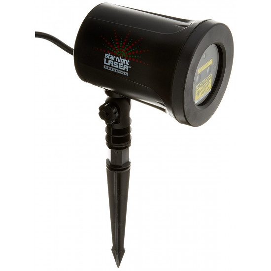 Projetor de Luz Laser Natalina Vermelho e Verde Fixo Projetor de Luz Laser Natalina Vermelho e Verde Fixo